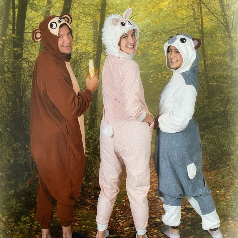 Xhilaration Women’s Llama Onesie Pajamas